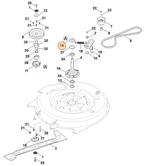 Tarcza ochronna, Stihl 61707022210