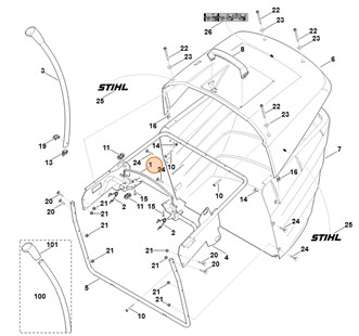 Pałąk, Stihl 61707630410