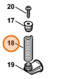 Sprężyna, Stihl 42447913102