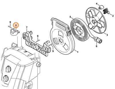 Pierścień mocujący, Stihl 47657926200