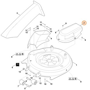 Pokrywa, Stihl 61407062100