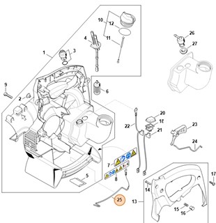 Odprowadzenie, Stihl 42297407100