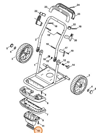 Podpora, Stihl 47807032500