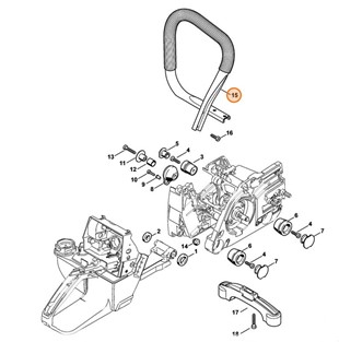 Uchwyt rurowy, Stihl 11287901753