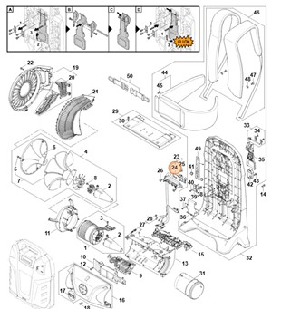 Pokrywka, Stihl BA034320600