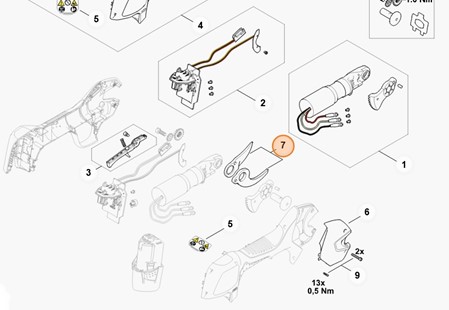 Zestaw ostrzy, Stihl VA050074200