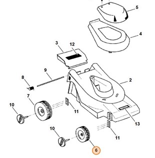 Koło, STIHL 61007040800