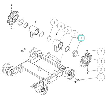 Uszczelka przeciwpyłowa , Orec 0282-70300