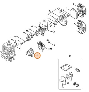Kołnierz pośredni, Stihl 42291211600