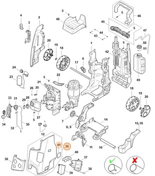 Pokrywa, Stihl RE017002105