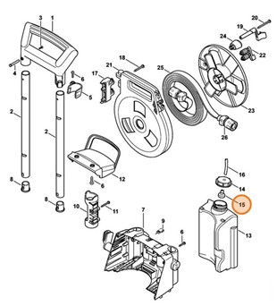 Głowica ssąca, Stihl 47687016600