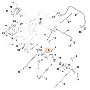 Oś, Stihl 63787040900