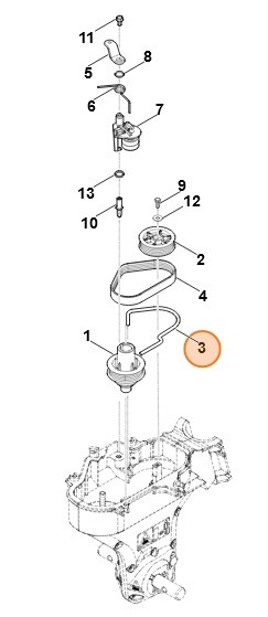 Prowadnik paska, Stihl 62417113910