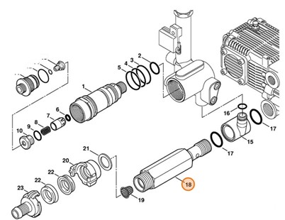 Śruba drążona, Stihl 47475130701