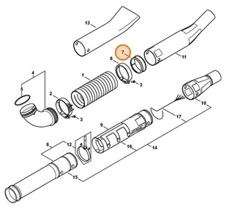 Pierścień ślizgowy, Stihl 42827016300