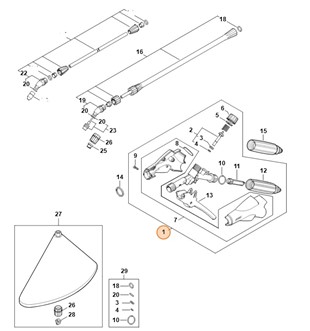 Pistolet, Stihl 42555001310