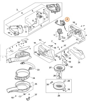 Moduł elektroniczny, Stihl SA024301400