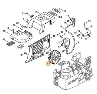 Koło zamachowe, Stihl 42214001200