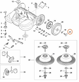 Uchwyt, Stihl 48607323101