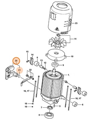 Zbiornik oleju, Stihl 47887038300