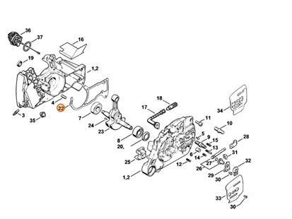 Uszczelka, Stihl 11280290500