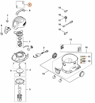 Zestaw śruby, Stihl SE010071000