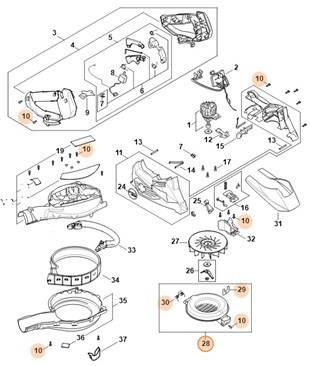 Kratka ochronna, Stihl SA027608100