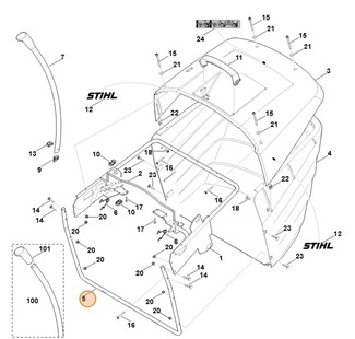 Pałąk, Stihl 61607630410