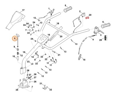 Uchwyt, Stihl 62507114401