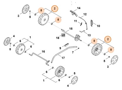 Koło, Stihl 00007000440