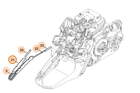 Element grzewczy, Stihl 11384306002