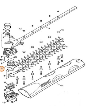 Koło zębate, Stihl 42426407501