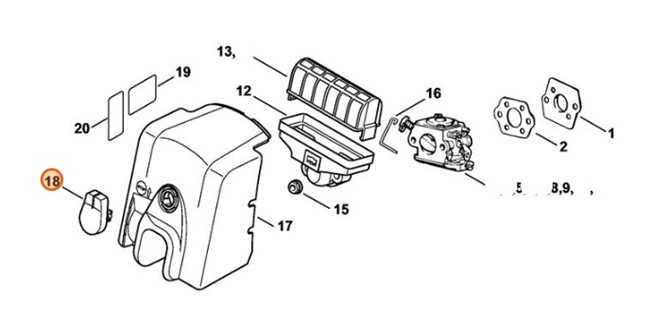 Zamknięcie, Stihl 11231412301
