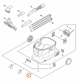 Zestaw kółStihl SE010072100