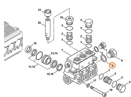 Pierścień uszczelniający, Stihl 47076790300
