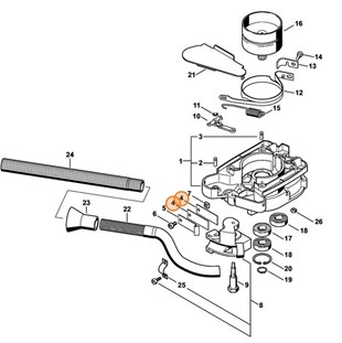 Sprężyna piórowa, Stihl 43111627805