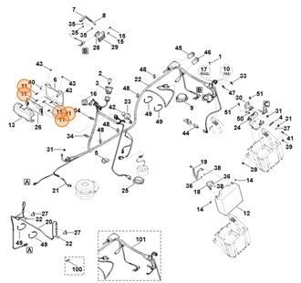 Uchwyt, Stihl 61704051910