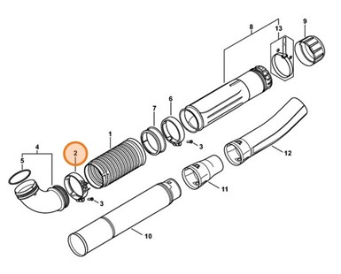 Taśma zaciskowa, Stihl 42827088704