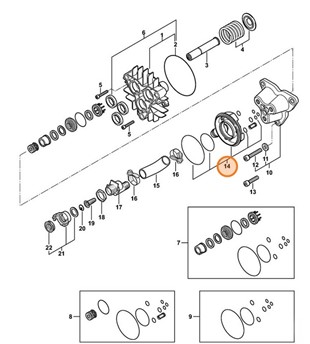Zestaw kołnierza, Stihl 47807012000