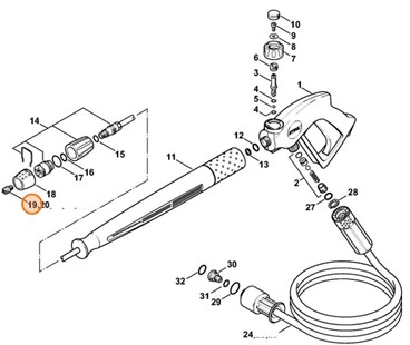 Dysza 25065, Stihl 49005021034