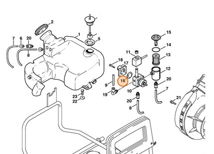Membrana, Stihl 47125231500