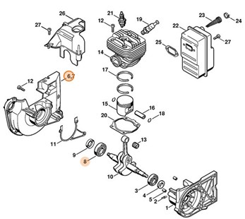 Skrzynia korbowa, Stihl 42230202601