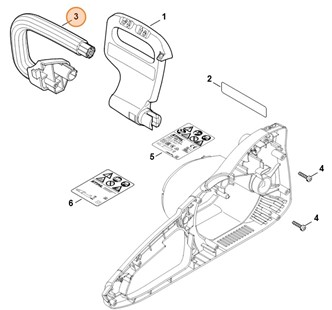 Uchwyt rurowy, Stihl 12097911701