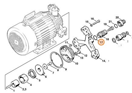 Okrągły pierścień uszczelniający 33x2, Stihl 96459457894