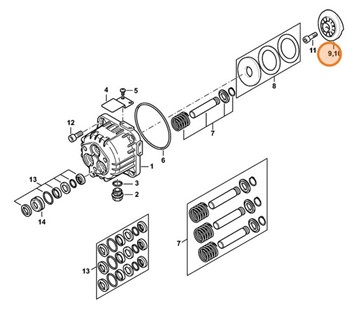 Tarcza zataczająca, Stihl 47887013000
