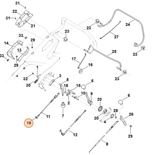 Sworzeń, Stihl 96660039050