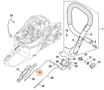 Wiązka kabli, Stihl 11424403023