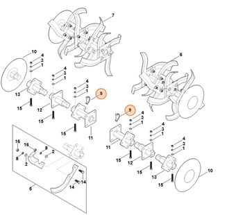 Zawleczka składana, Stihl 62517164800