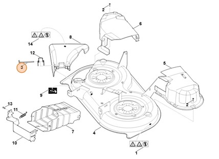 Oś, Stihl 61657030900