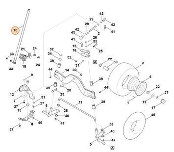 Wałek, Stihl 61407002810